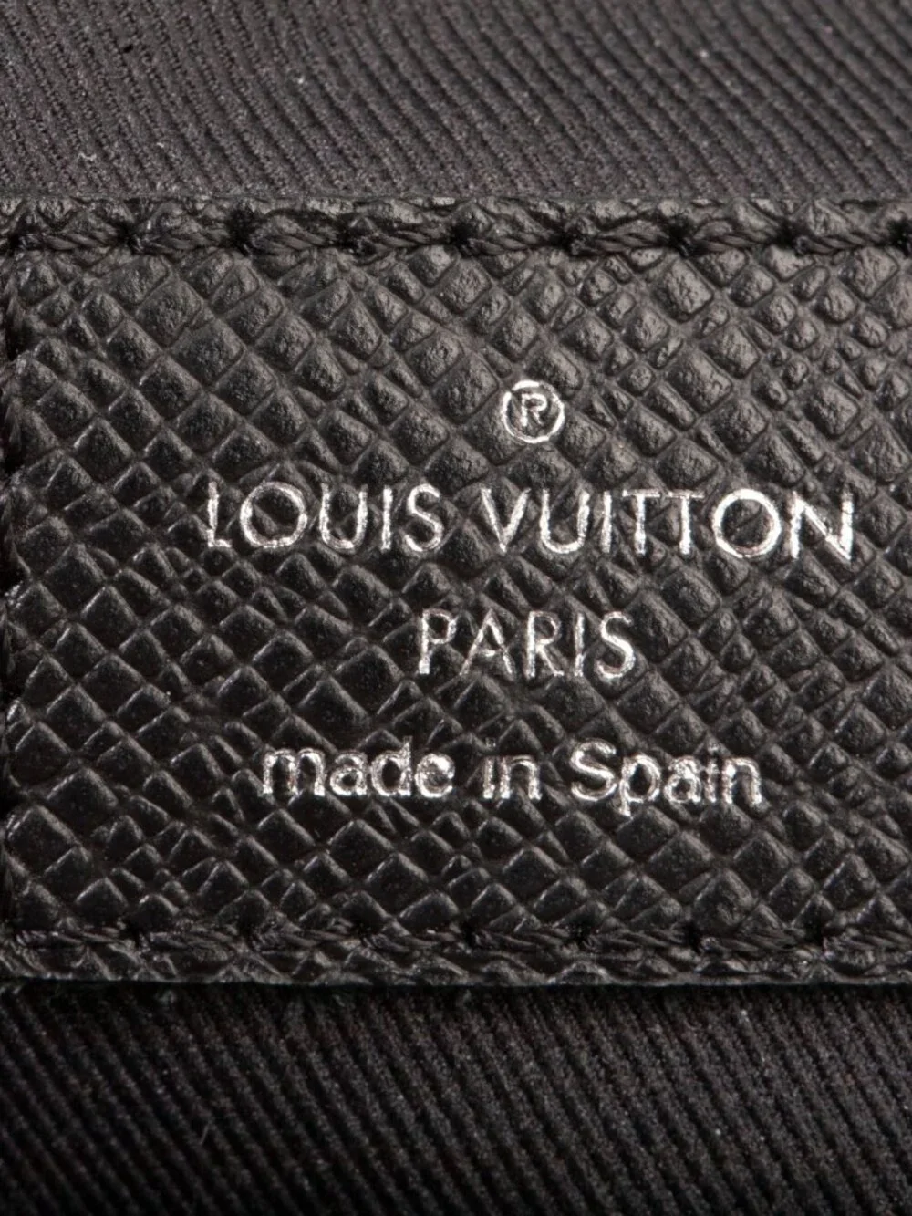 Authentic Louis Vuitton Taiga Avenue Sling Bag Glacier